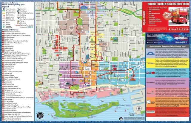 Mapa zabytków Toronto